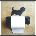 Porte papier toilettes à l'effigie de votre chien préféré