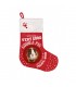 CHAUSSETTE DE NOEL BORDER COLLIE